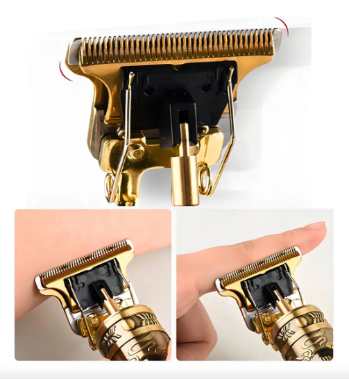 Maquina profesional para cortar pelo 0-4mm con sus accesorios recargable!