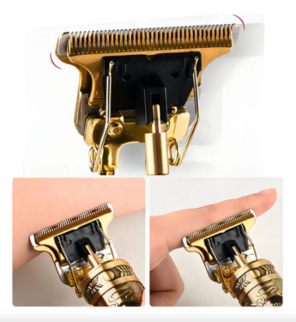 Maquina profesional para cortar pelo 0-4mm con sus accesorios recargable!