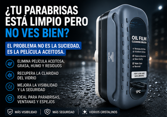 ClearDrive™ – Limpiador Profundo para Parabrisas y Vidrios