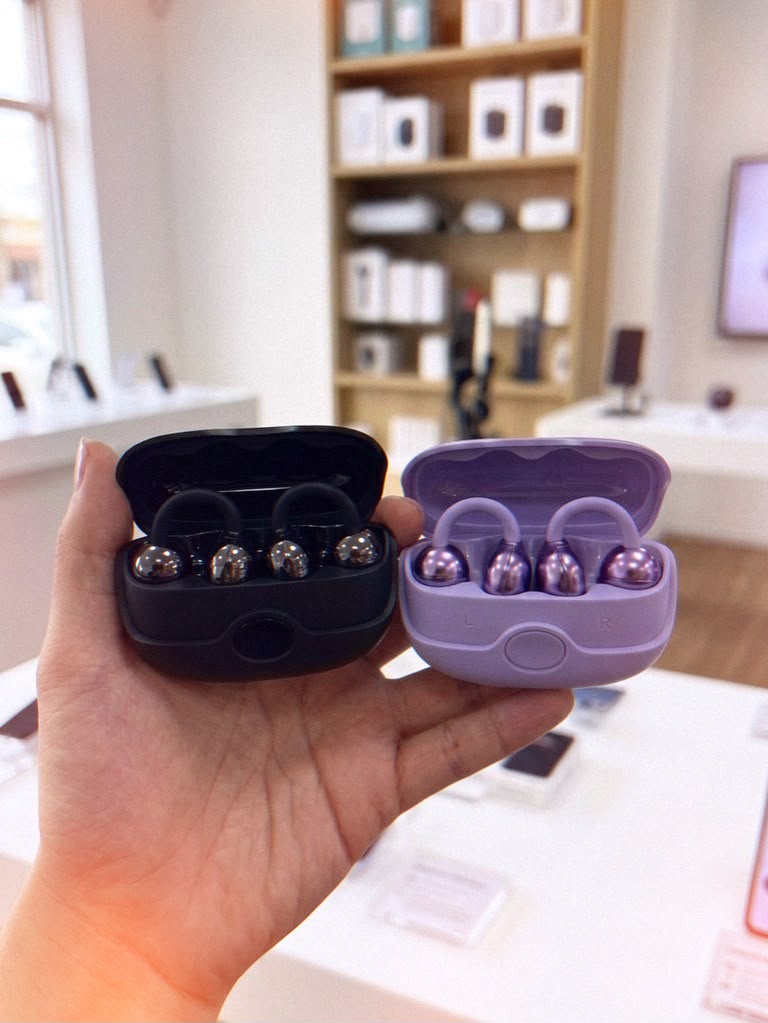 Auriculares Sport Purple On ear CLIP