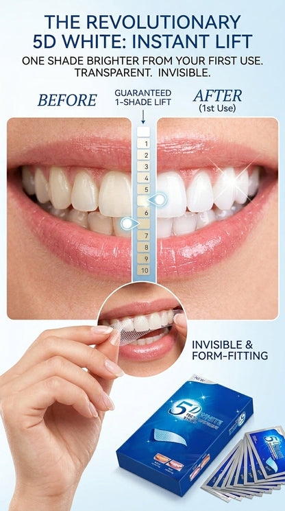 Tiras blanqueadoras dental! Sonrisa mas blanca desde el primer uso!