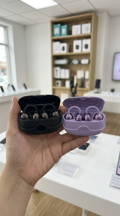 Auriculares Sport Purple On ear CLIP